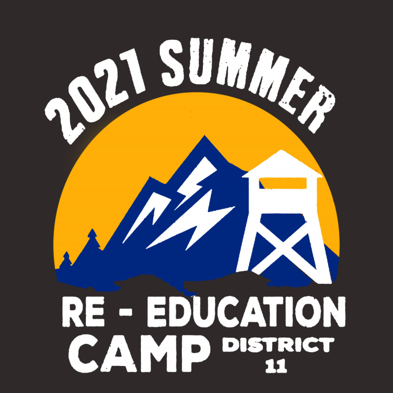 2021 Summer Reeducation Camp Military Re Educate Racerback Tank by atereabag | Artistshot