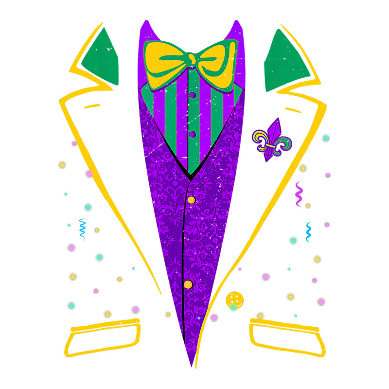 Mardi Gras Tuxedo Costume  Carnival Parade Design Unisex Hoodie | Artistshot