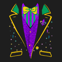 Mardi Gras Tuxedo Costume  Carnival Parade Design Classic T-shirt | Artistshot