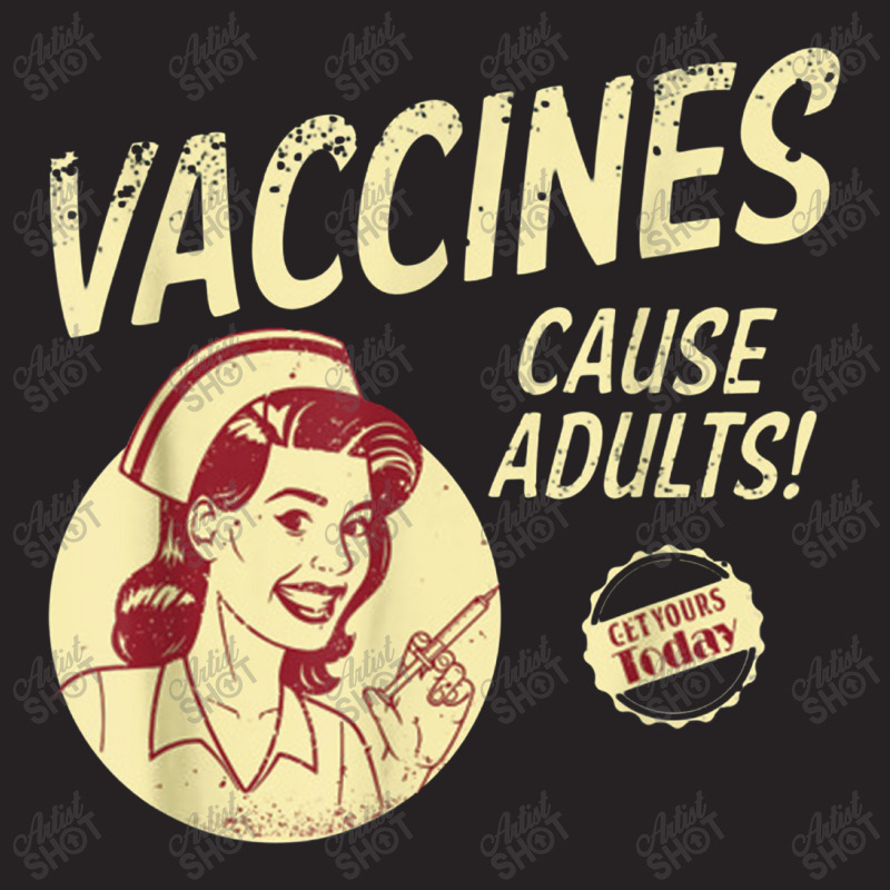 Funny Pro Vaccination Cause Adults Vaccinated Vintage Cap by musuhdalan | Artistshot