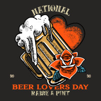 International Beer Day T  Shirt National Beer Lovers Day T  Shirt Ladies Fitted T-shirt | Artistshot