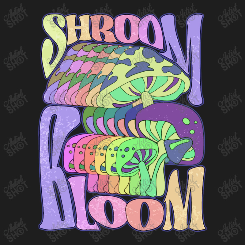 Happy Hippie Shroom Bloom Classic T-shirt by difarinasool | Artistshot