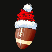 Football Football Ball Santa Hat Christmas Funny Sport Xmas Boys Men 3 Scorecard Crop Tee | Artistshot