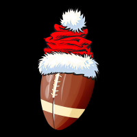 Football Football Ball Santa Hat Christmas Funny Sport Xmas Boys Men 3 Cropped Sweater | Artistshot