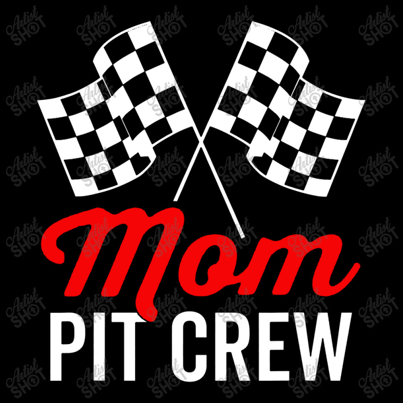 Mom Pit Crew For Racing Women's V-Neck T-Shirt by JarixArt | Artistshot