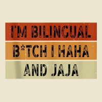 I'm Bilingual Girl I Haha And Jaja Funny Sarcastic Apparel Tank Top Cropped Hoodie | Artistshot