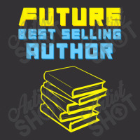 Future Author Inspiring Aspiring Writer Books Novels Vintage Hoodie And Short Set | Artistshot