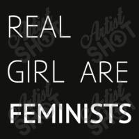 Real Girl Are Feminists Cool Feminism Quotes Gifts Scorecard Crop Tee | Artistshot