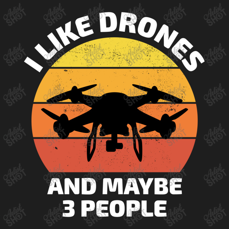 Fpv Drone Racing Quadcopters Rc Pilot Aerial Sports Vintage Retro Classic T-shirt by Tasteful Tees | Artistshot