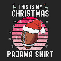 Football This Is My Christmas Pajama Football Xmas Pjs Sports 96 Unisex Hoodie | Artistshot