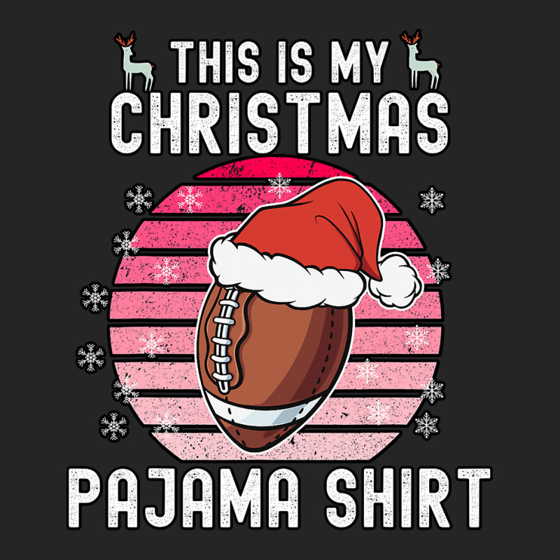 Football This Is My Christmas Pajama Football Xmas Pjs Sports 96 Unisex Hoodie by hopelessoon | Artistshot