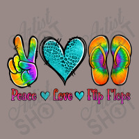 Peace Love Flips Flops Vintage T-shirt | Artistshot