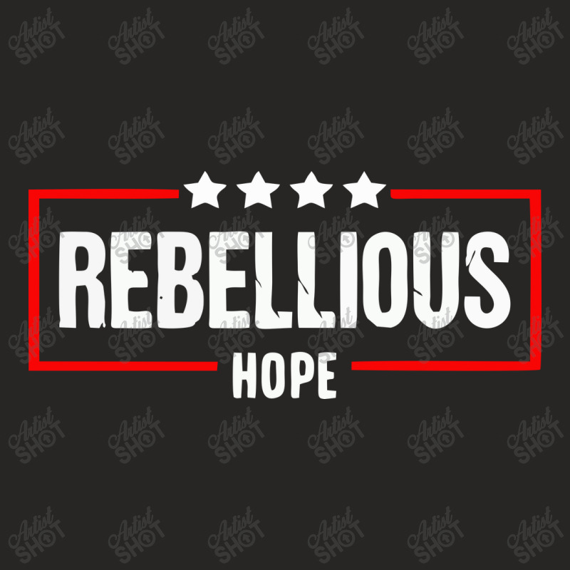 Rebellious Hope Ladies Fitted T-Shirt by Zero_art | Artistshot