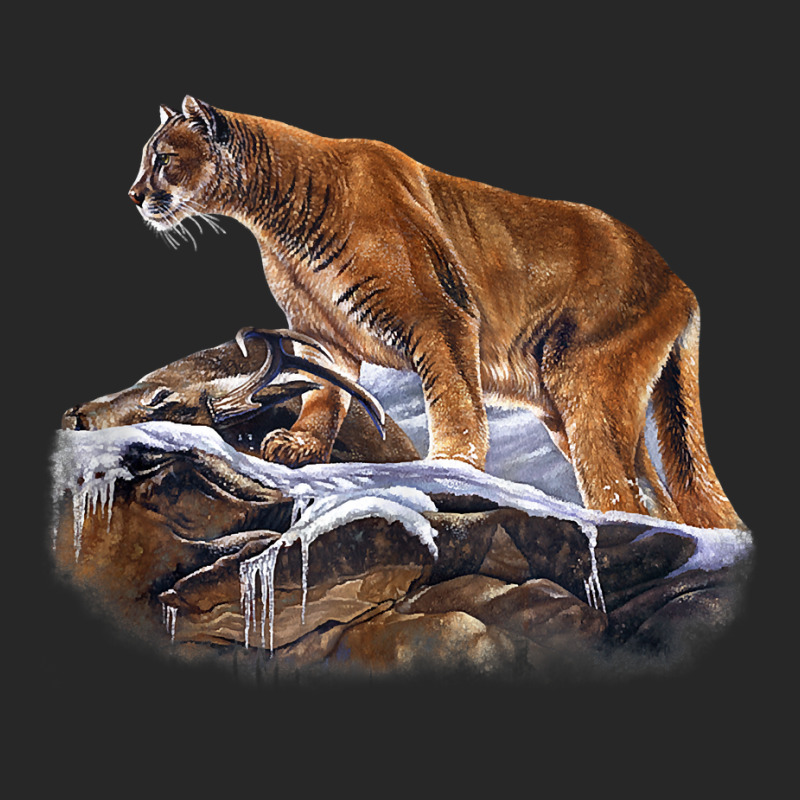 Mountain Lion Cougar Tank Top Men's T-shirt Pajama Set by tandonwelters | Artistshot