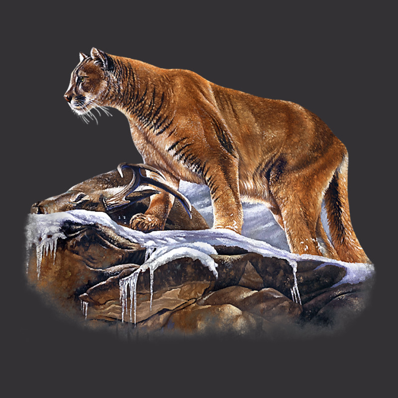 Mountain Lion Cougar Tank Top Vintage Short by tandonwelters | Artistshot