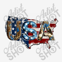 Usa American Flag Background Oval Patch | Artistshot