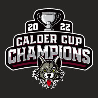 Chicago Wolves 2122 Calder Cup Champs Ladies Fitted T-shirt | Artistshot