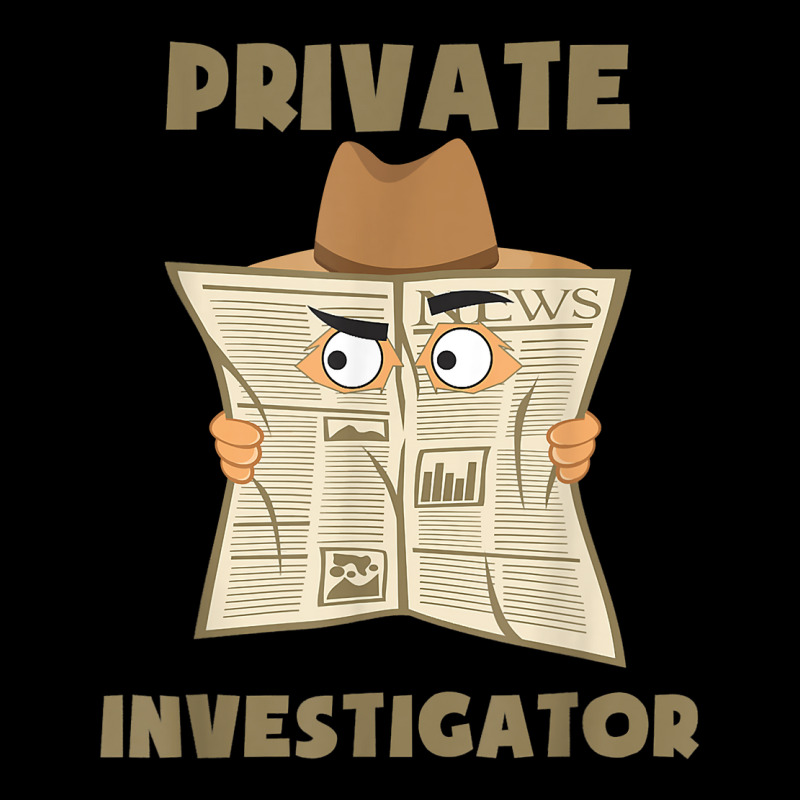 Private Investigator Spying Through Newspaper Secret Eye T Shirt Adjustable Cap by harmanyuan | Artistshot