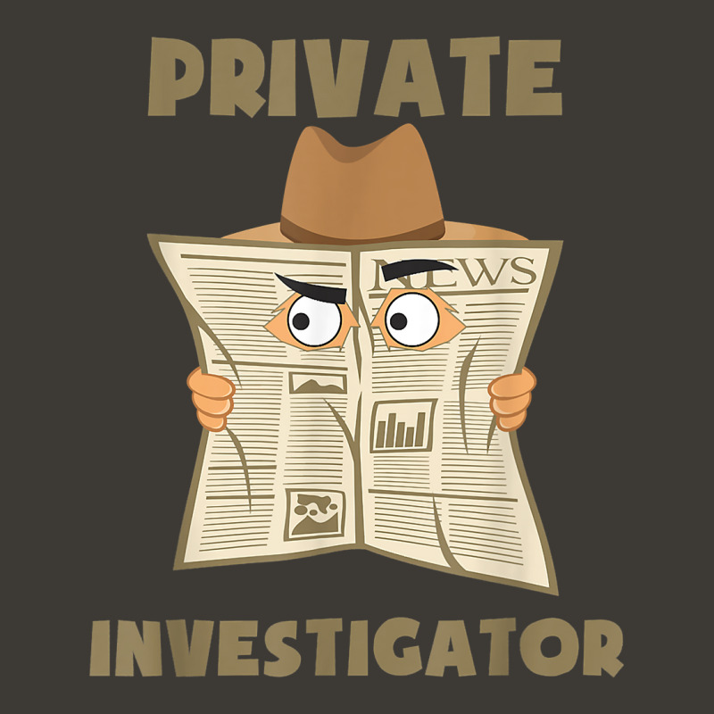 Private Investigator Spying Through Newspaper Secret Eye T Shirt Bucket Hat by harmanyuan | Artistshot