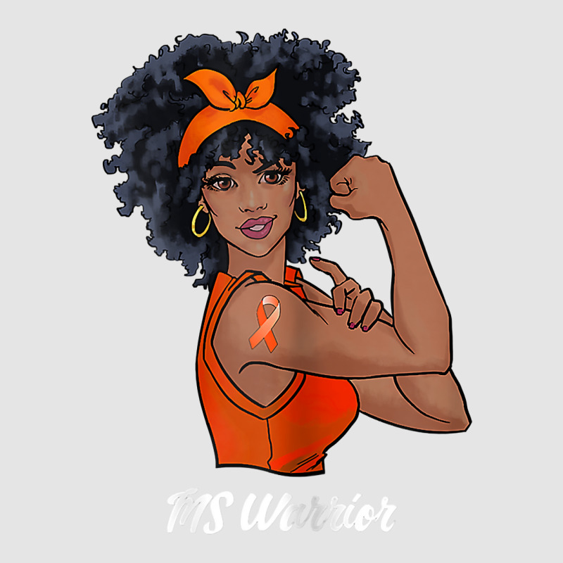 Womens Ms Warrior Fighter Support Multiple Sclerosis Awareness T Shirt Exclusive T-shirt | Artistshot