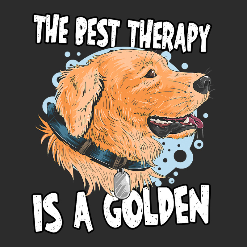 Golden Retriever Goldie Dog The Best Therapy Golden Retriever Owner Go Exclusive T-shirt by peafowl | Artistshot