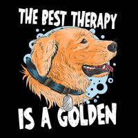 Golden Retriever Goldie Dog The Best Therapy Golden Retriever Owner Go Men's Long Sleeve Pajama Set | Artistshot