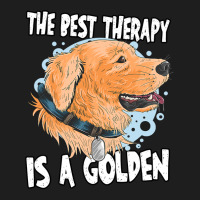 Golden Retriever Goldie Dog The Best Therapy Golden Retriever Owner Go Classic T-shirt | Artistshot