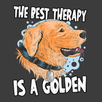 Golden Retriever Goldie Dog The Best Therapy Golden Retriever Owner Go Men's Polo Shirt | Artistshot