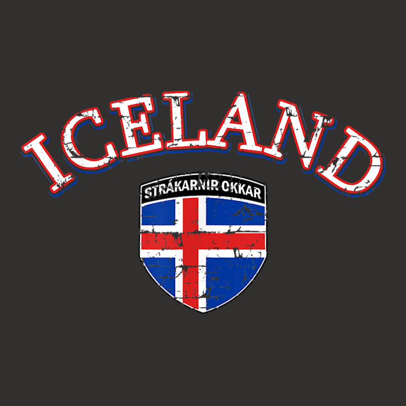 Iceland Football Tshirt Distressed Soccer Tshirts Champion Hoodie | Artistshot