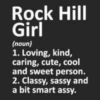 Rock Hill Girl Mo Missouri Funny City Home Roots Gift Ladies Fitted T-shirt | Artistshot