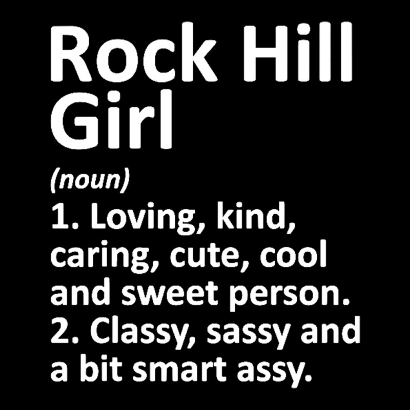 Rock Hill Girl Mo Missouri Funny City Home Roots Gift Cropped Hoodie by saterseim | Artistshot