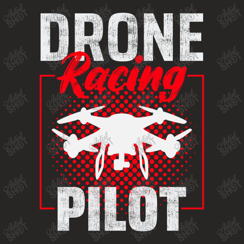 Fpv Drone Racing Quadcopters Rc Pilot Aerial Sports Ladies Fitted T-Shirt by Tasteful Tees | Artistshot