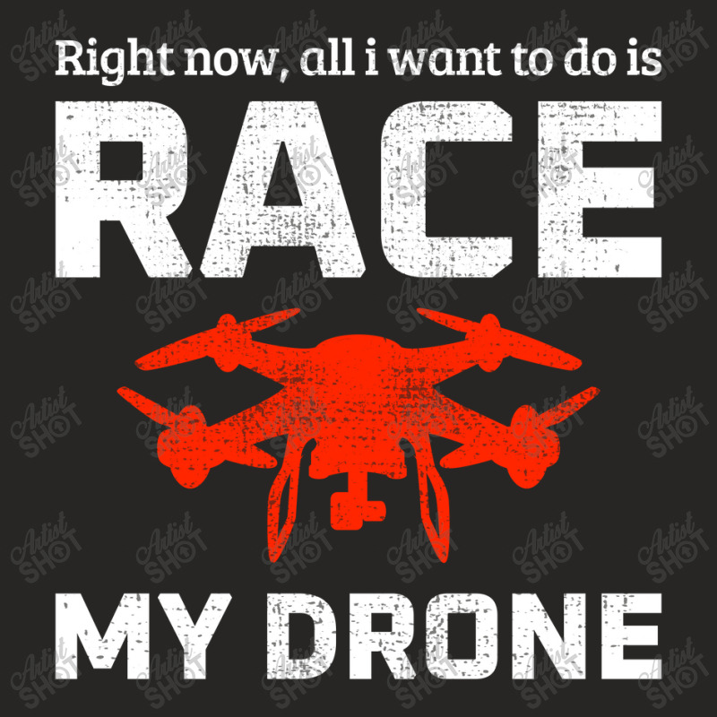 Fpv Drone Racing Quadcopters Rc Pilot Aerial Sports Ladies Fitted T-Shirt by Tasteful Tees | Artistshot