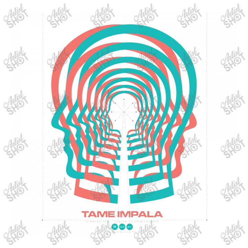 Brain Tame Impala V-neck Tee | Artistshot