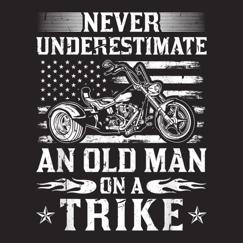 Never Underestimate An Old Man On A Trike Motorcycle T Shirt Vintage Cap by corni3t6 | Artistshot