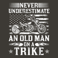 Never Underestimate An Old Man On A Trike Motorcycle T Shirt Bucket Hat | Artistshot