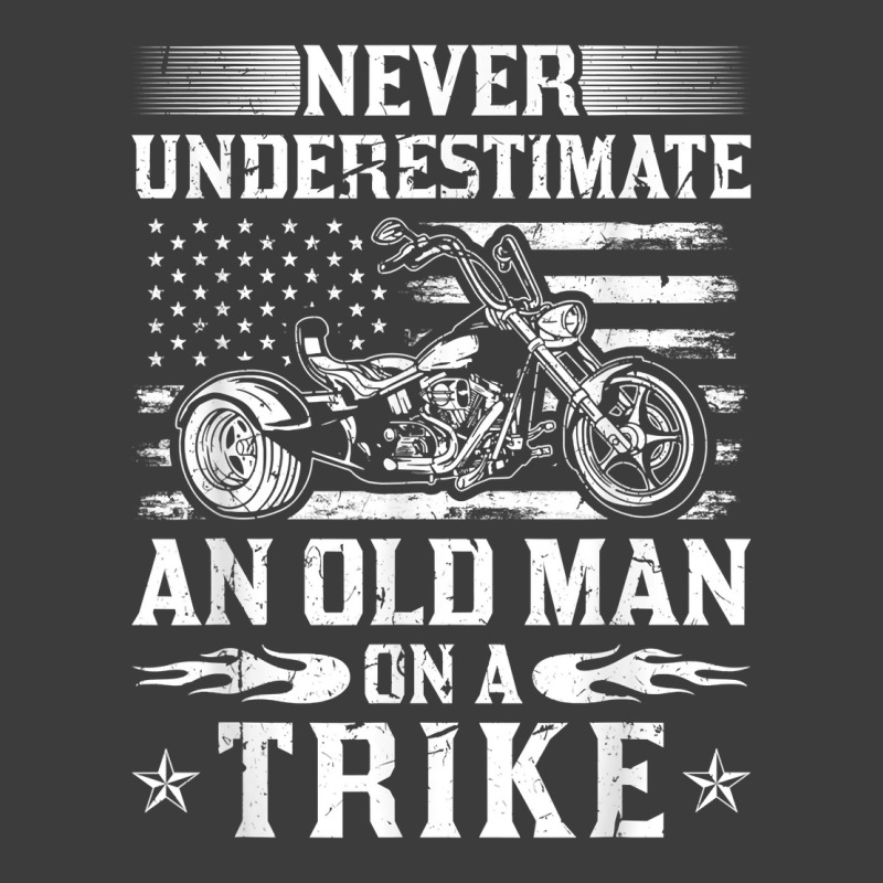 Never Underestimate An Old Man On A Trike Motorcycle T Shirt Men's Polo Shirt by corni3t6 | Artistshot