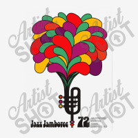 Jamboree 72 Jazz Festival Music Poster Retro Polish Art 1972 Mid Oval Patch | Artistshot