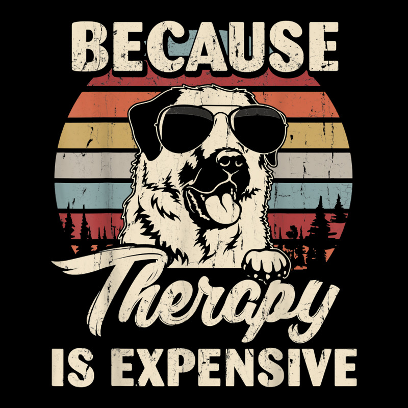 Anatolian Shepherd Dog Therapy Is Expensive Funny Retro T Shirt Men's Long Sleeve Pajama Set by johnjosephmenk | Artistshot