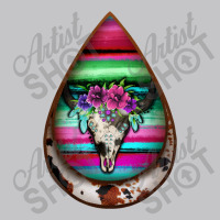 Serape Bullskull Teardrop Earrings Baby Bodysuit | Artistshot