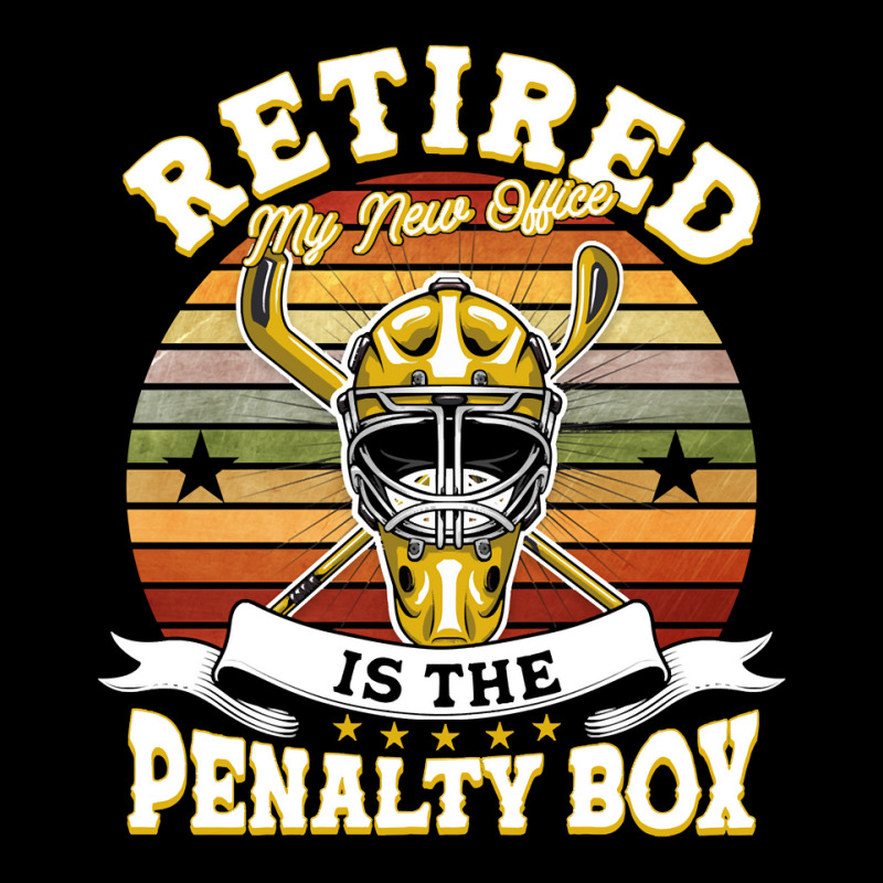 Hockey Retired My New Office Is The Penalty Box 104 Hockey Player Legging by peafowl | Artistshot