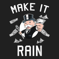 Monopoly Make It Rain Simple Portrait T Shirt Ladies Polo Shirt | Artistshot