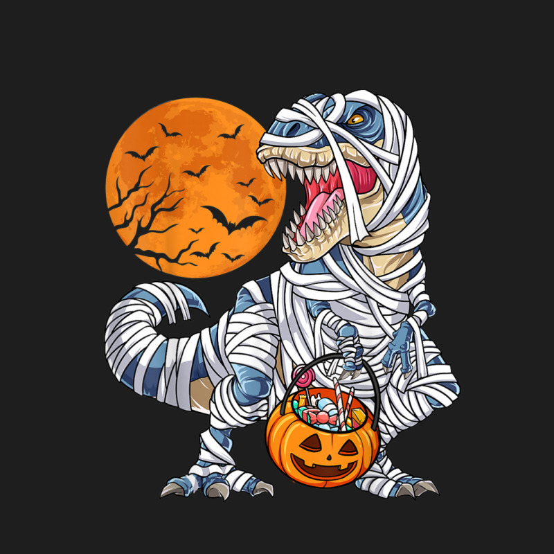 Halloween Shirts For Boys Kids Dinosaur T Rex Mummy Pumpkin T Shirt Classic T-shirt by huongnguyen | Artistshot