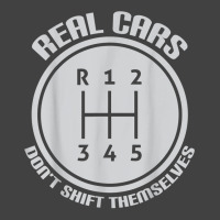 Real Cars Don't Shift Themselves Gear Shifter Manual Drive T Shirt Vintage T-shirt | Artistshot