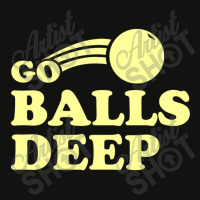 Go Balls Deep Scorecard Crop Tee | Artistshot