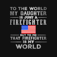 My Daughter Is Just A Firefighter Baby Beanies | Artistshot