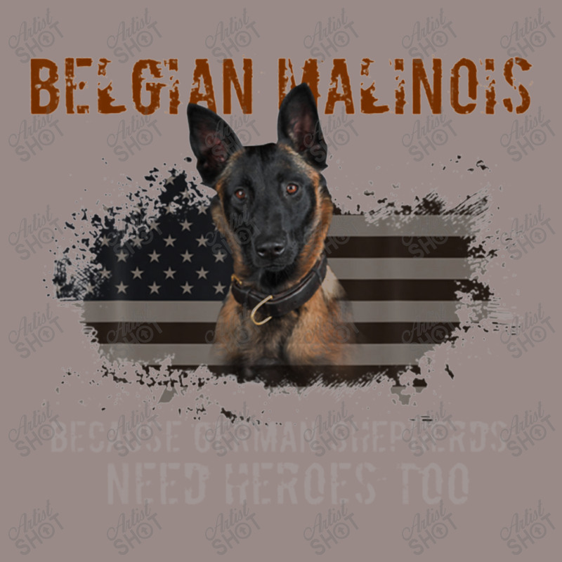 Belgian Malinois American Flag Funny Dog Gift Vintage T-Shirt by GindhiArt | Artistshot