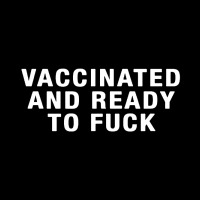 Vaccinated And Ready To Fuck Cropped Sweater | Artistshot