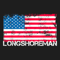 Patriotic Longshoreman Vintage Us Flag T Shirt Classic T-shirt | Artistshot