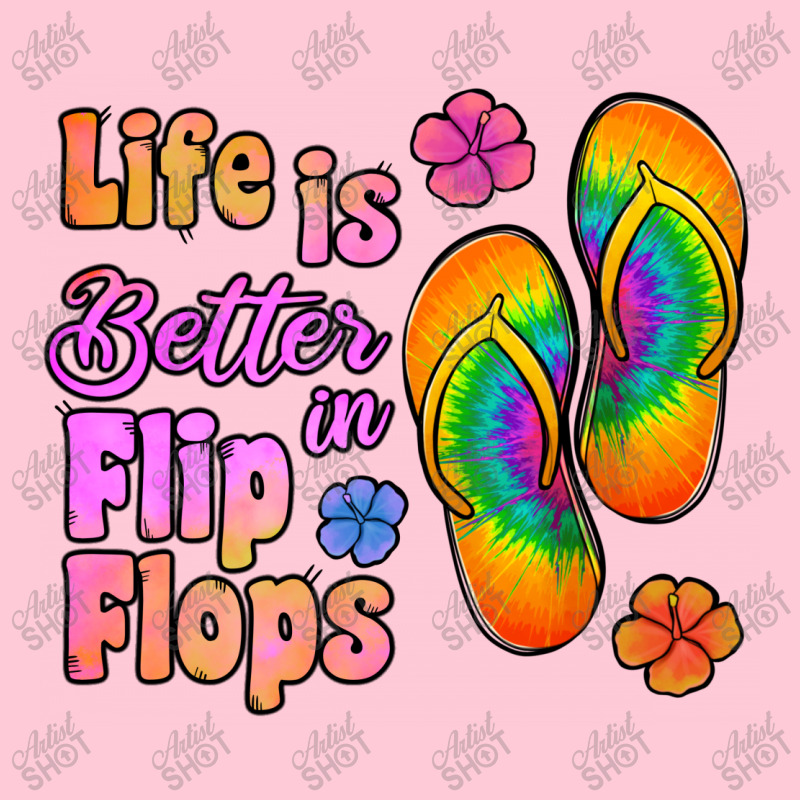 Life Is Better In Flip Flops Mousepad | Artistshot